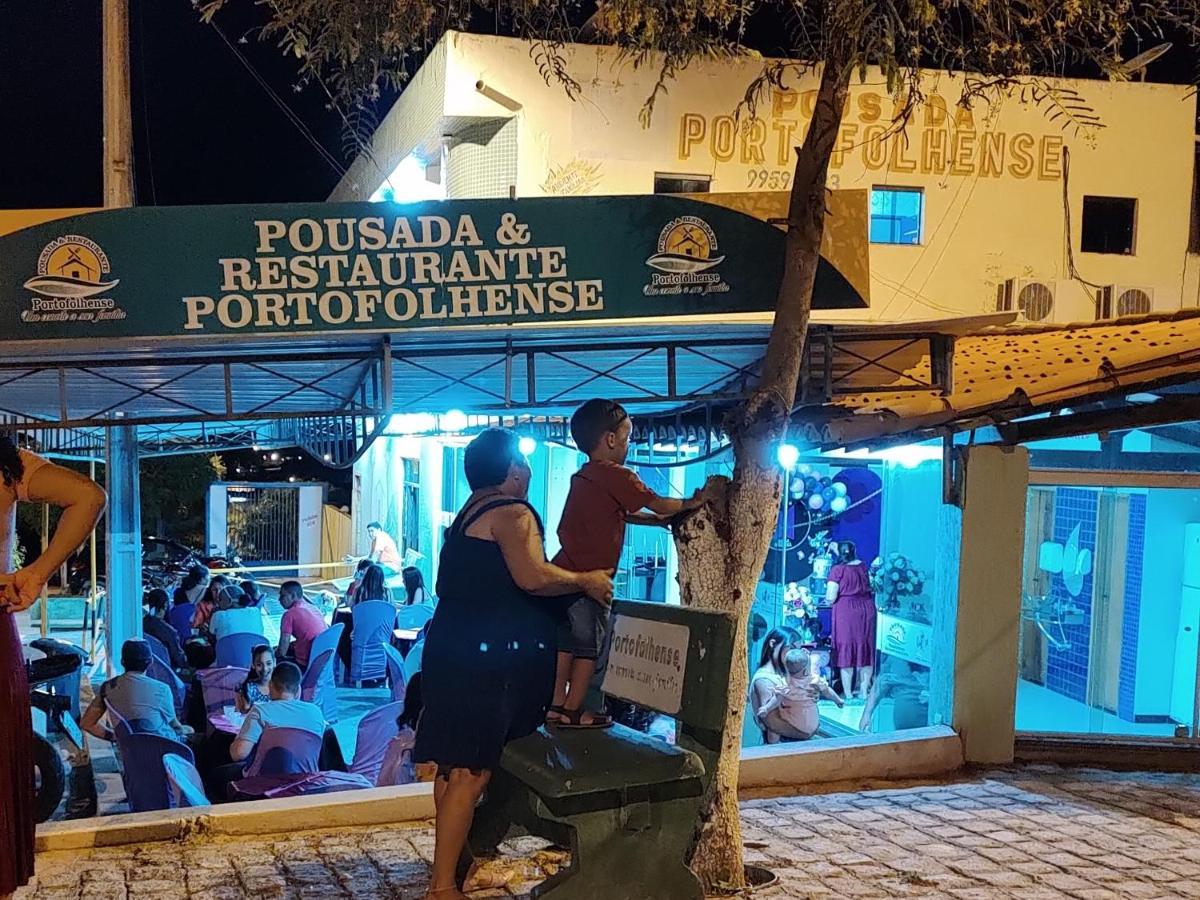 Pousada E Restaurante Portofolhense Porto da Folha Eksteriør bilde